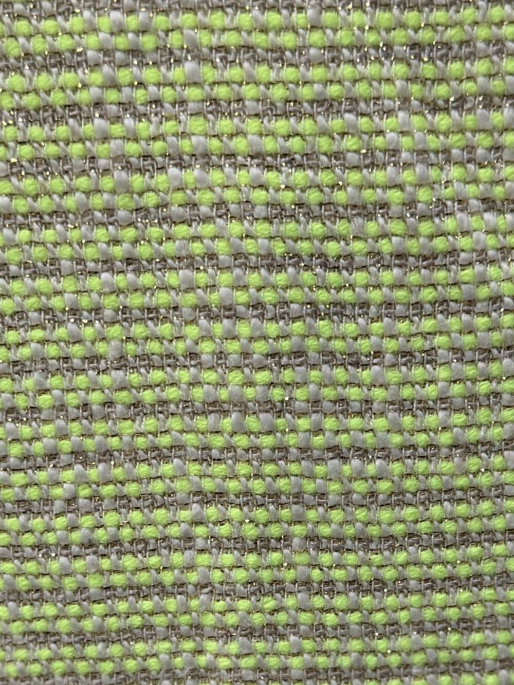 NWT Ted Baker London Bouclé Moto Blazer Chartreuse and Gold Size 3 (US 6-8) - Picture 7 of 10
